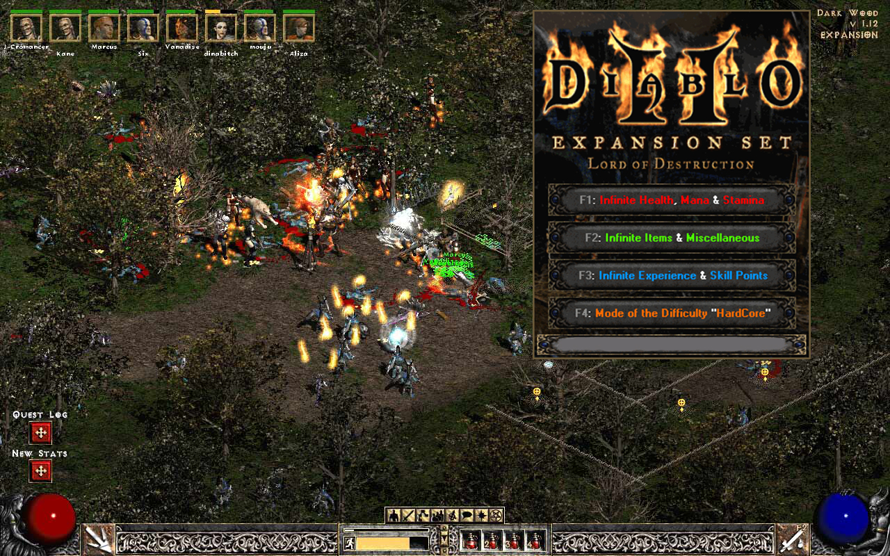Diablo 2 1.14d hero editor item pack